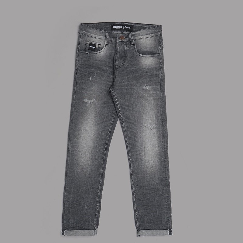 ROCKMAKER CELANA DENIM SLIM FIT SELVEDGE ACCENT SMURF GREY