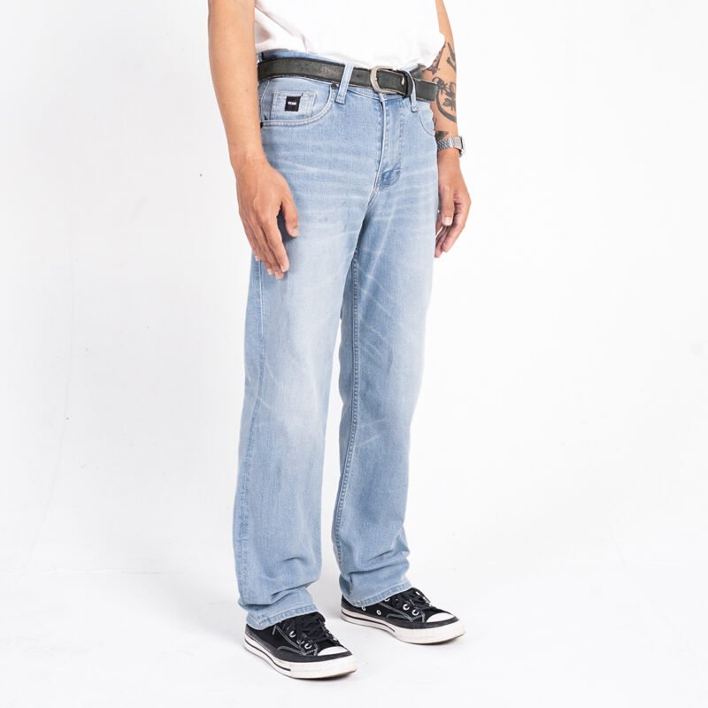 Rockmaker Celana Denim Regular Loose Fit Mineral Blue