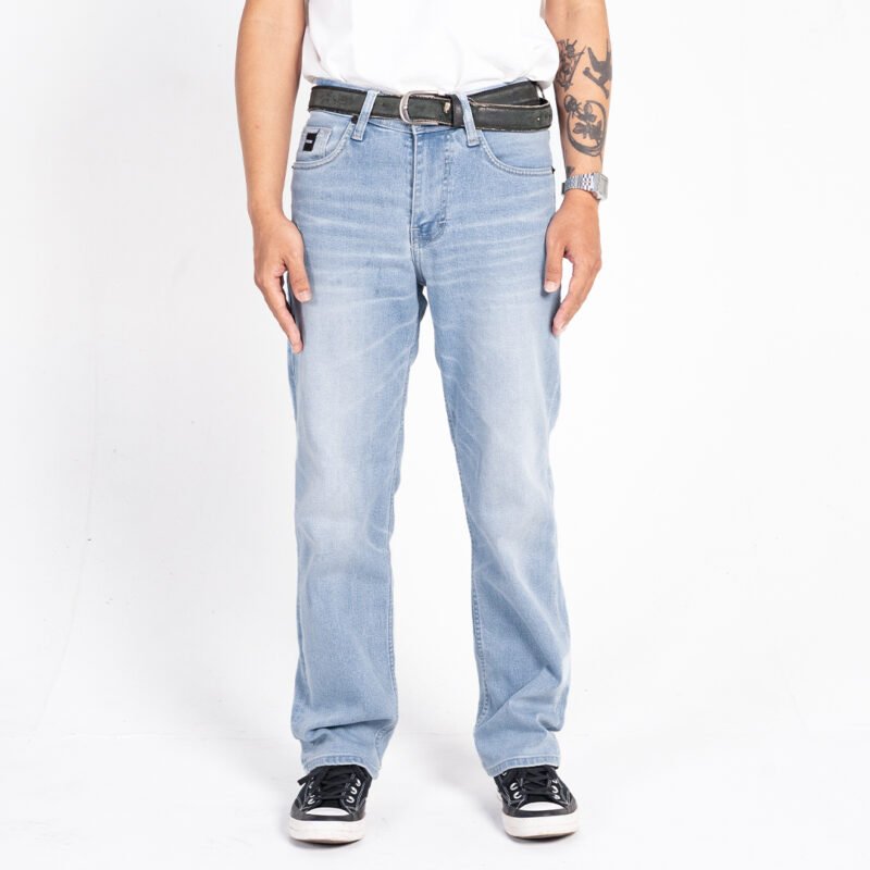 Rockmaker Celana Denim Regular Loose Fit Mineral Blue