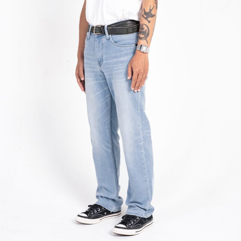 Rockmaker Celana Denim Regular Loose Fit Mineral Blue