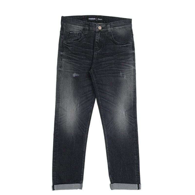 ROCKMAKER CELANA DENIM SLIM FIT SELVEDGE ACCENT SPACE BLACK