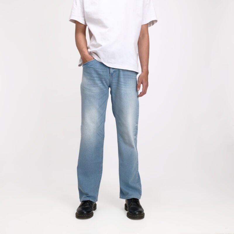 Rockmaker Celana Denim Regular Loose Fit Mineral Blue