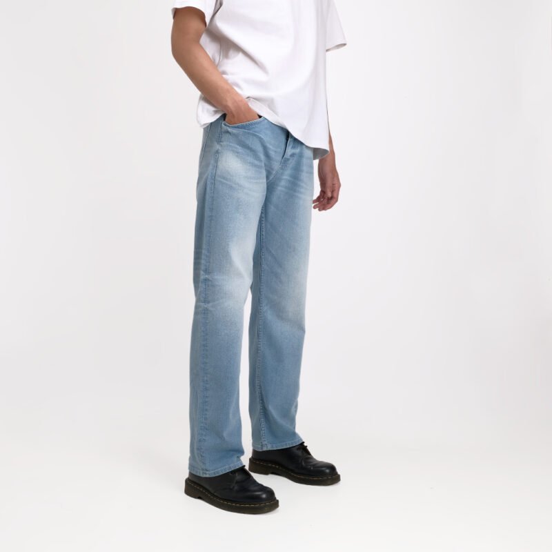 Rockmaker Celana Denim Regular Loose Fit Mineral Blue