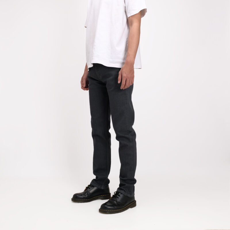 Rockmaker Celana Denim Slim Fit Selvedge Accent Graphite Grey