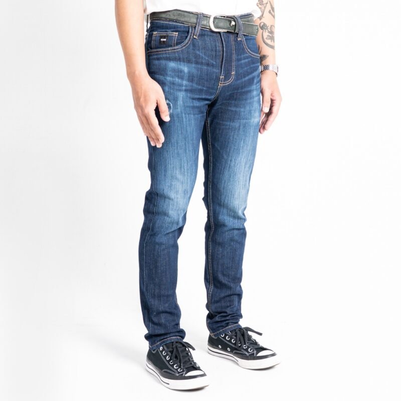 Rockmaker Celana Denim Slim Fit Selvedge Accent Iron Blue