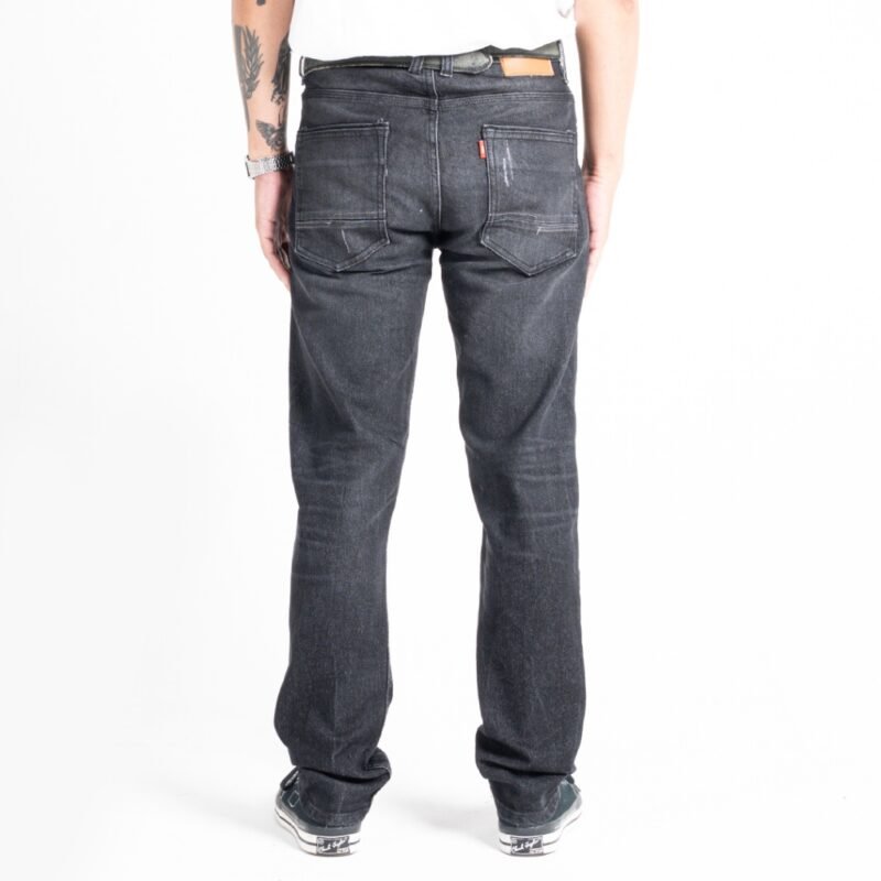 ROCKMAKER CELANA DENIM SLIM FIT SELVEDGE ACCENT SPACE BLACK