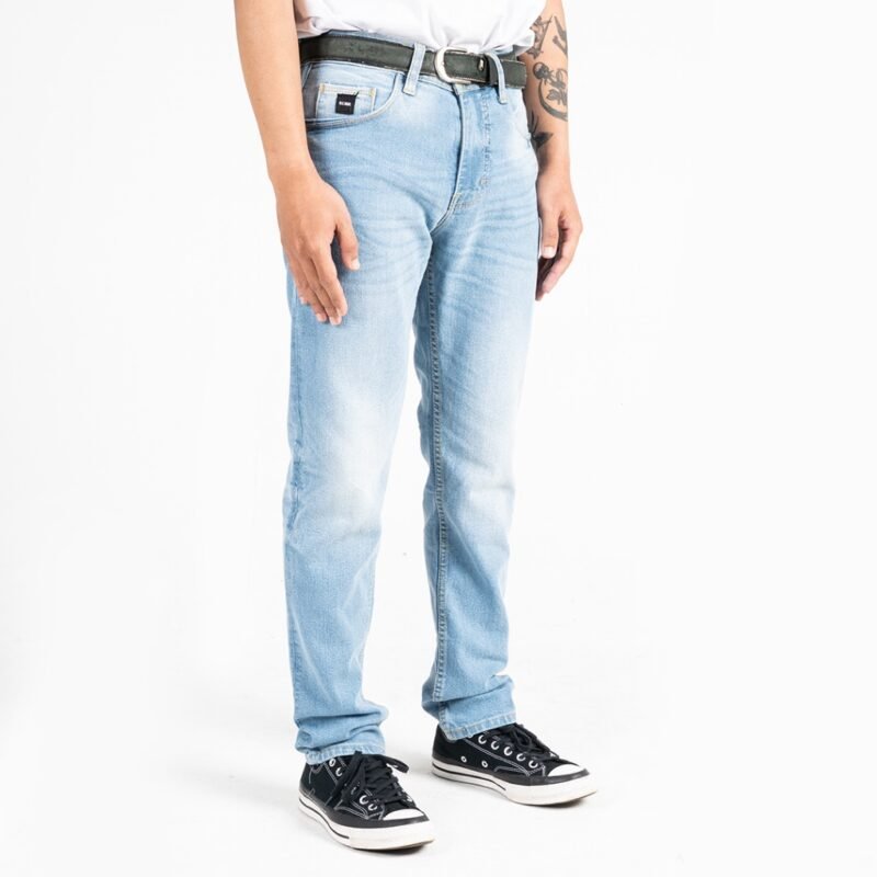 ROCKMAKER CELANA DENIM SLIM FIT SELVEDGE ACCENT PACIFIC BLUE