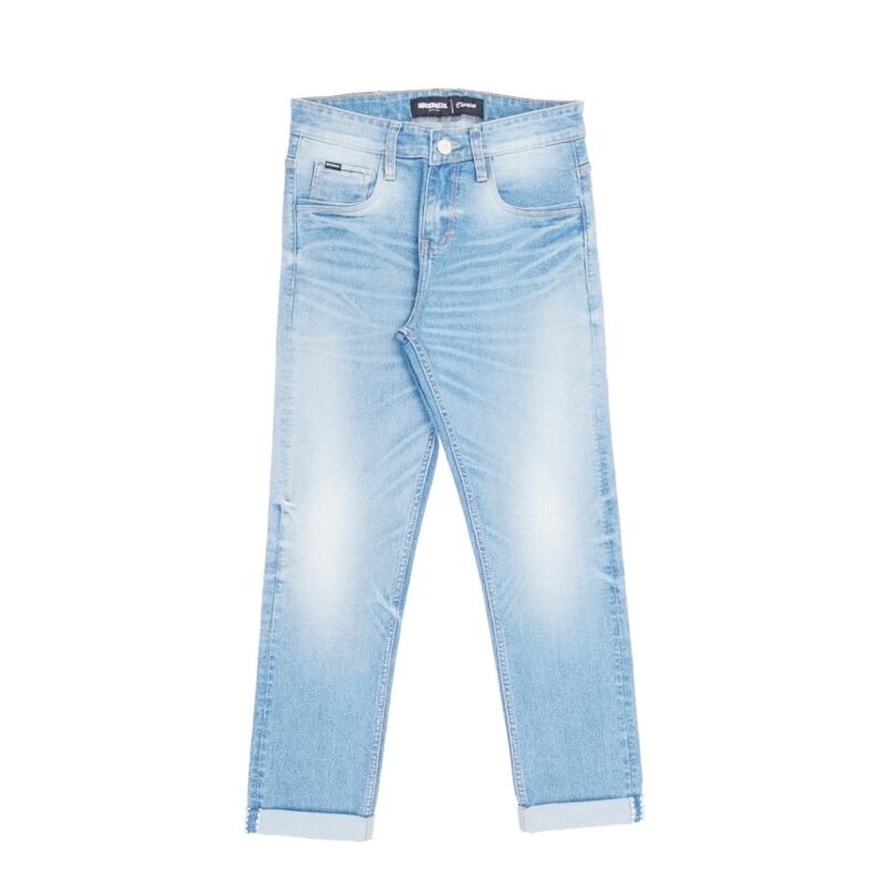 ROCKMAKER CELANA DENIM SLIM FIT SELVEDGE ACCENT PACIFIC BLUE