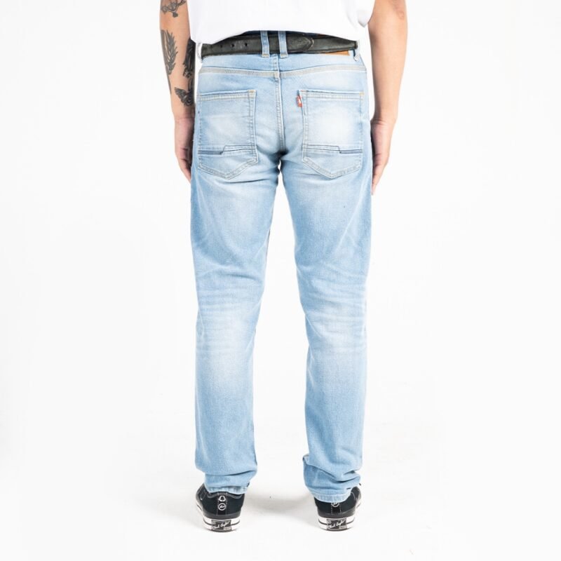 ROCKMAKER CELANA DENIM SLIM FIT SELVEDGE ACCENT PACIFIC BLUE