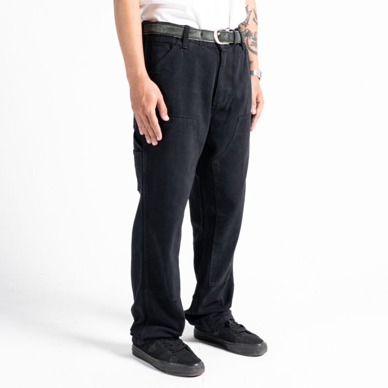 Rockmaker Celana Denim Double Knee Carpenter Lander Black