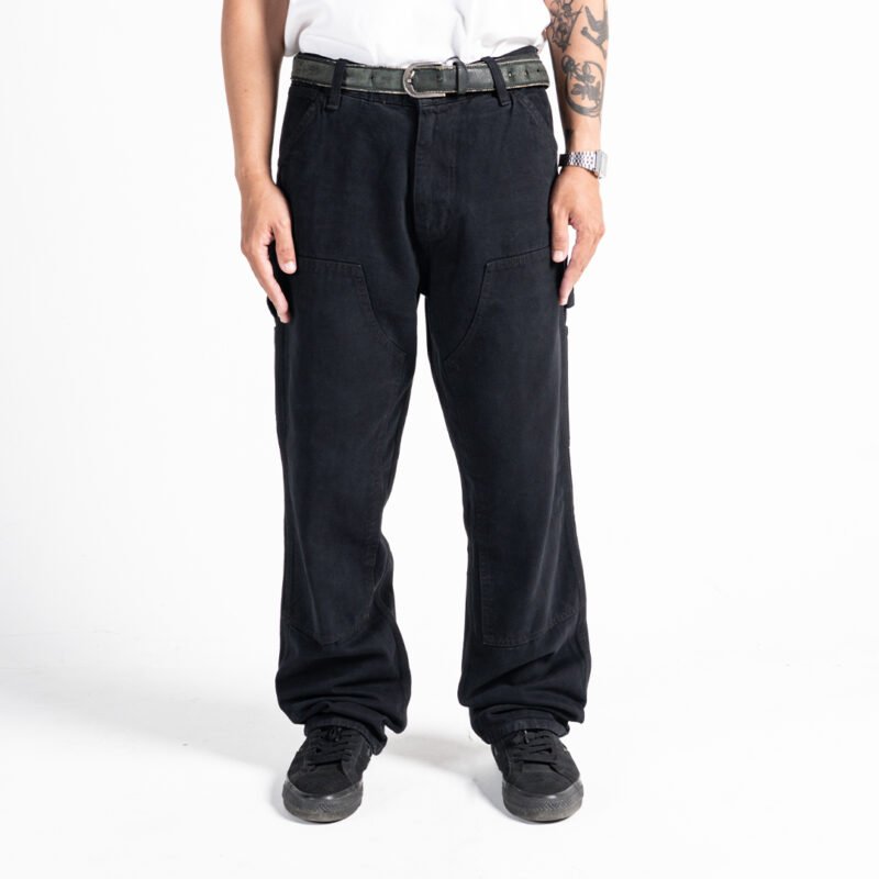 Rockmaker Celana Denim Double Knee Carpenter Lander Black