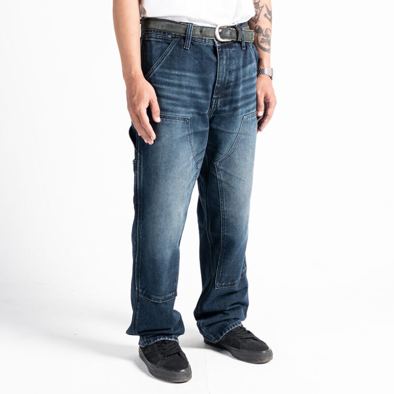 Rockmaker Celana Denim Double Knee Marine Blue