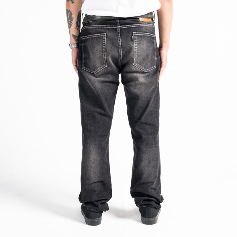 Rockmaker Celana Denim Slim Fit Selvedge Accent Alpine Black
