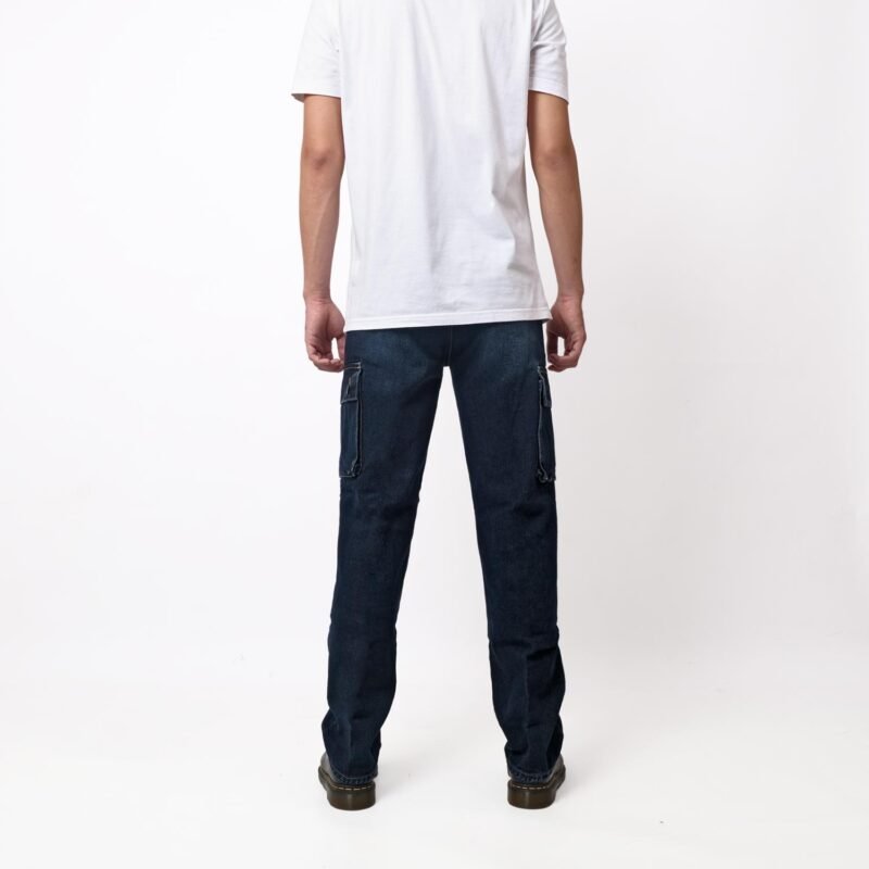 Rockmaker Cargo Denim Pants Lucido v1 Jeans Pria